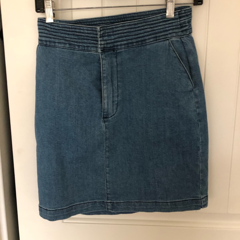 Forever 21 jean skirt High Waist Contemporary.